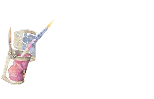 Gif animé merci au pinceau